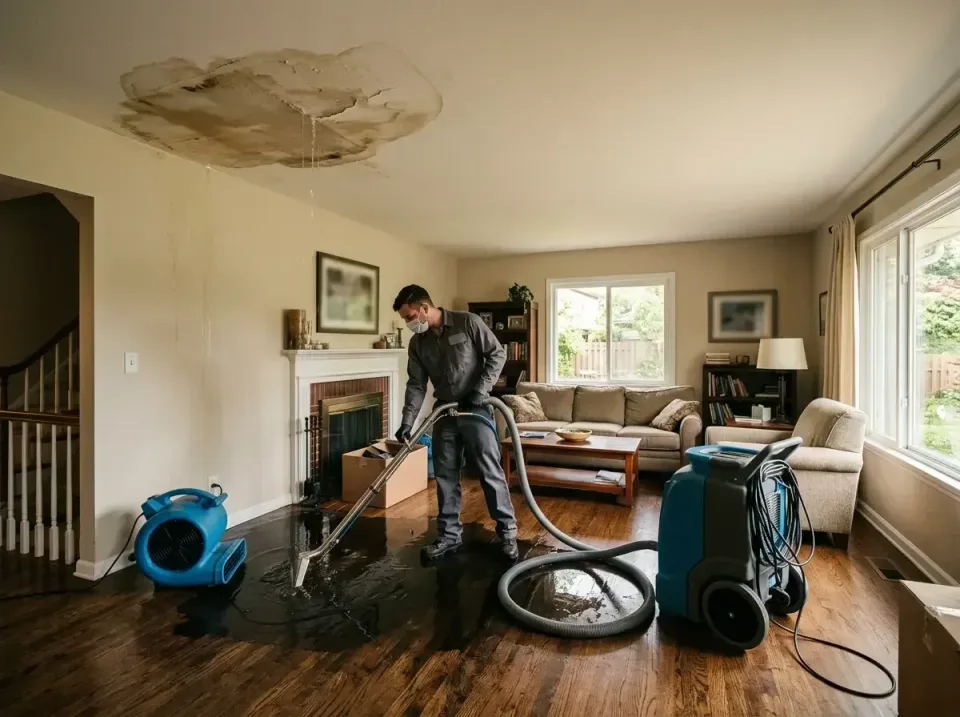 attic-pipe-burst-ceiling-drip-008 — frequently asked questions, Water Damage Restoration & Carpet Care in Pulaski, NY